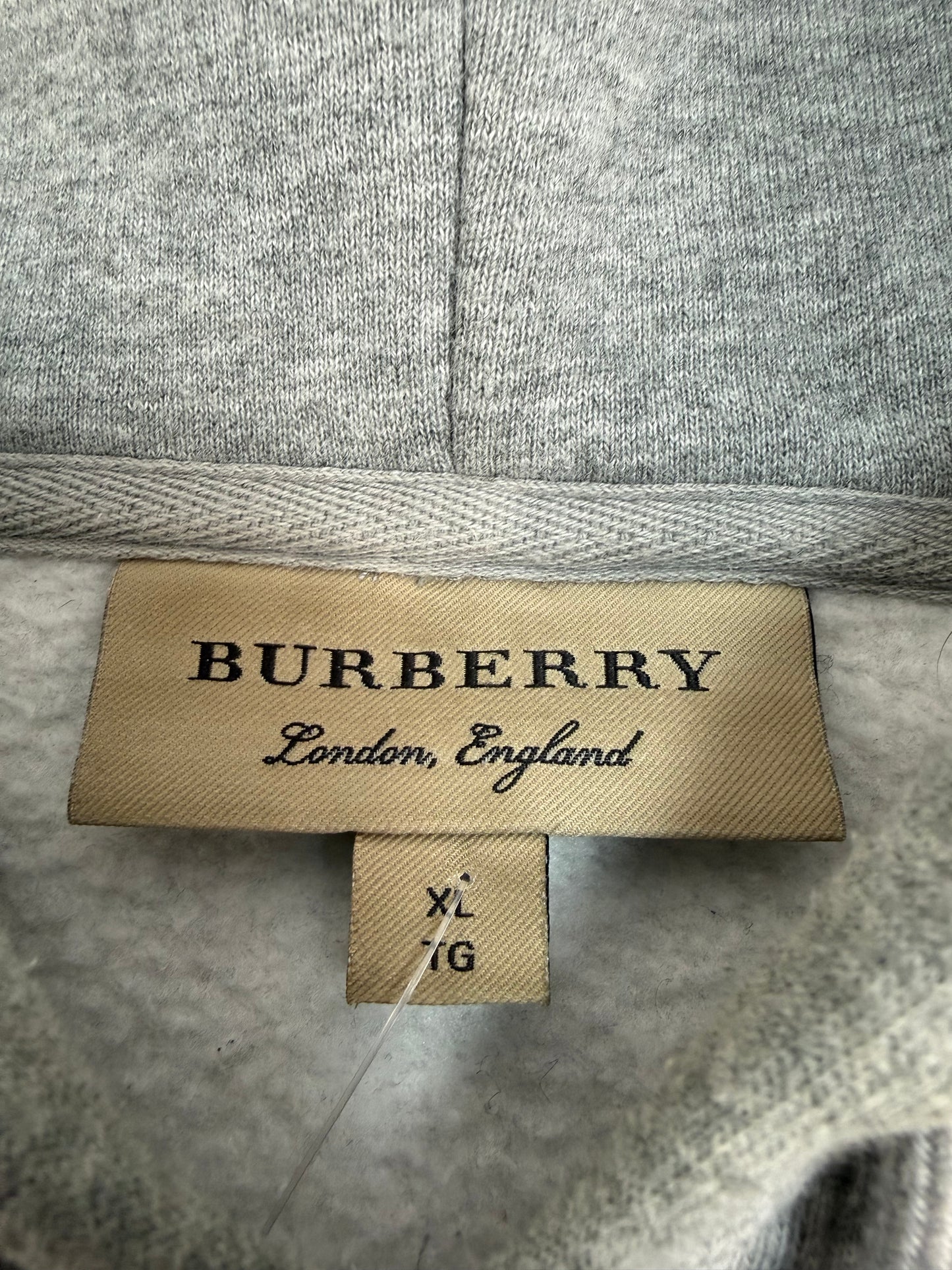 Burberry Hoodie hellgrau Gr. XL