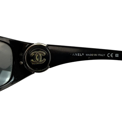 Vintage Chanel Sonnenbrille schwarz