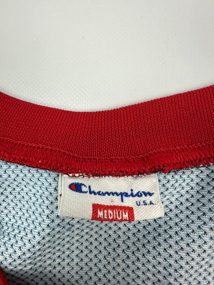 Vintage Champion O‘NEAL / USA Jersey navy/rot Gr. M
