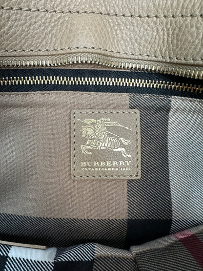 Vintage Burberry Soulder Bag beige/gold