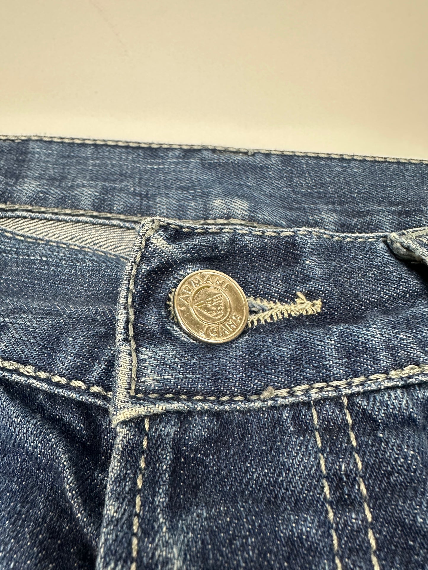Vintage Armani Jeanshose blau 31