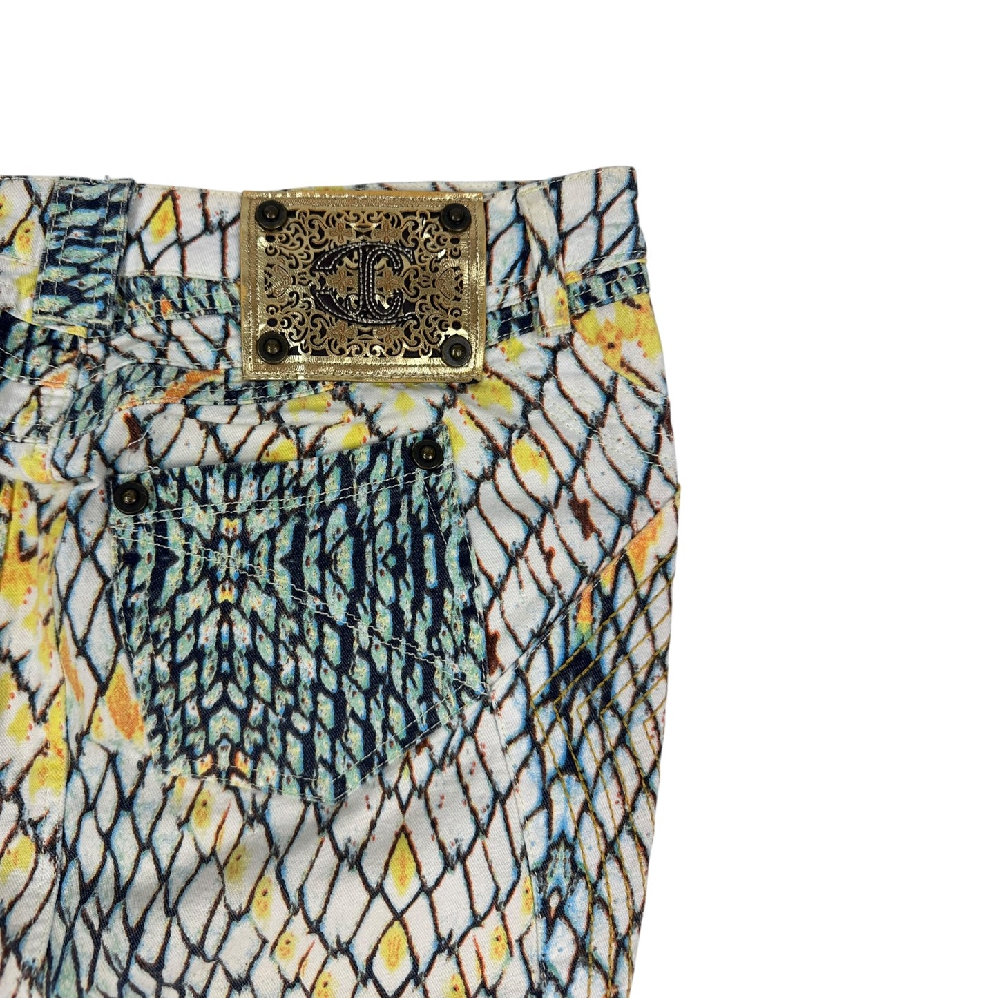 Vintage Roberto Cavalli Rock grün 40