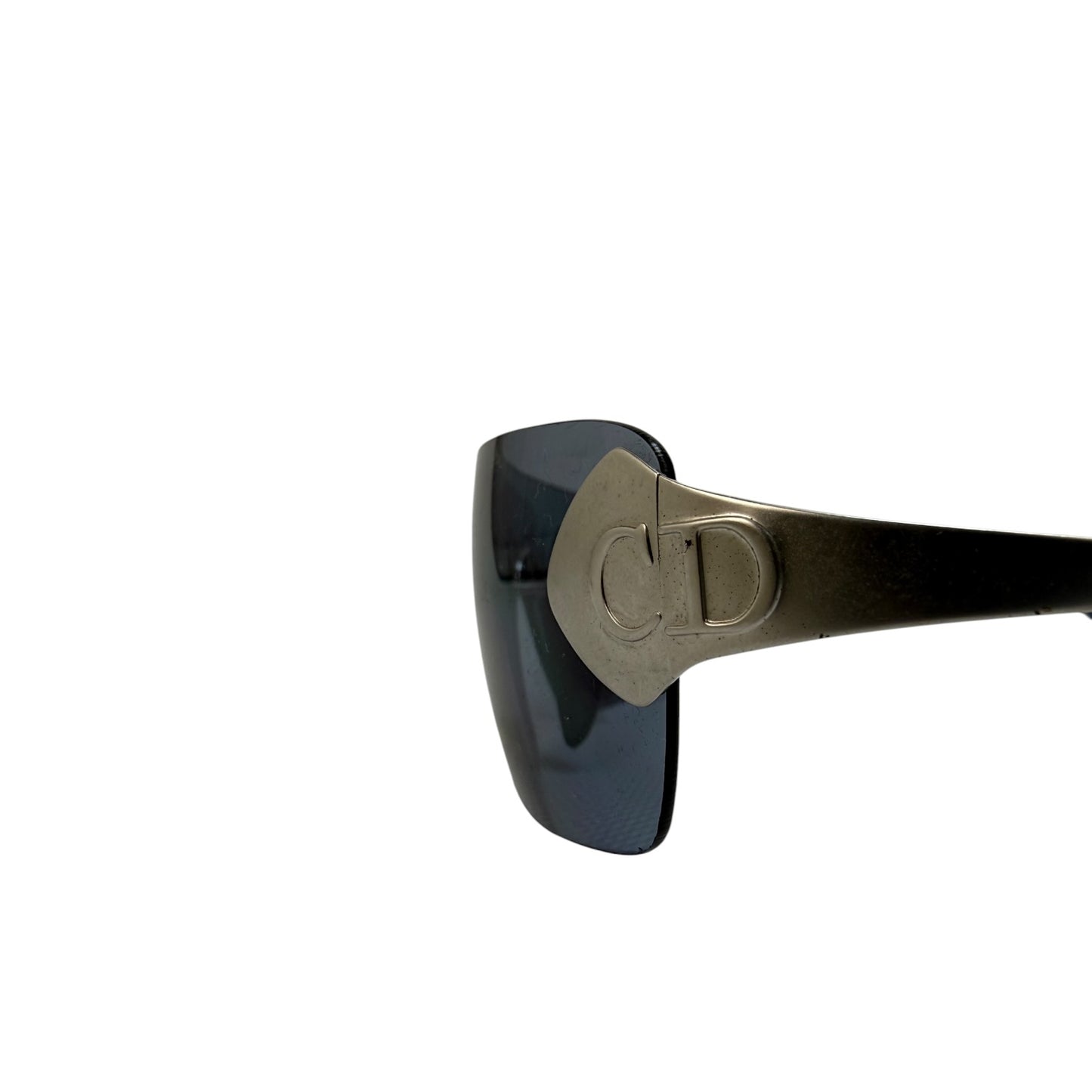 Vintage Christian Dior Sonnenbrille Silber