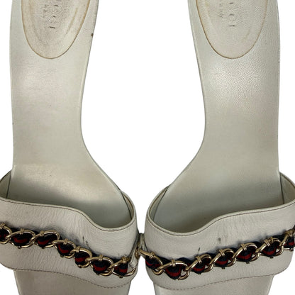 Vintage Gucci Pumps weiß Gr. 39