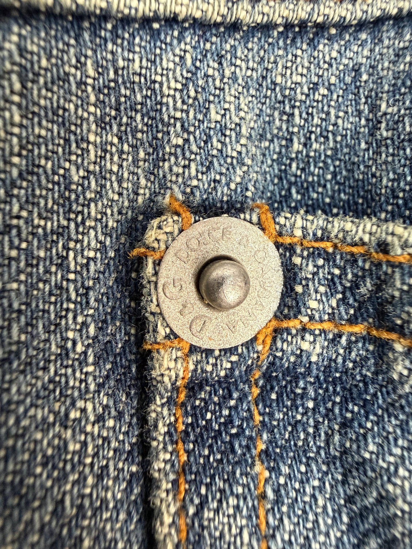 Vintage Dolce & Gabbana Jeansjacke blau Gr. L