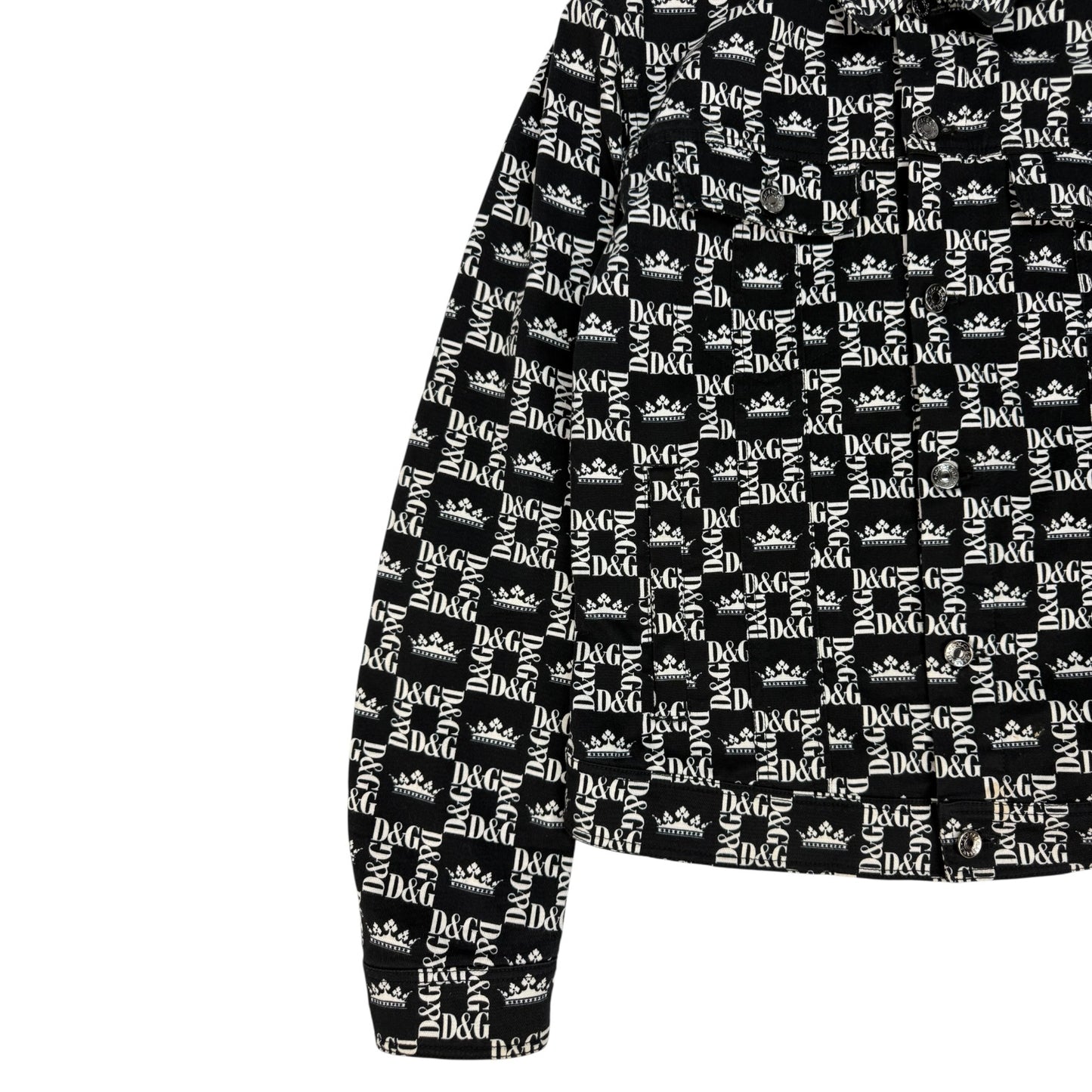 Dolce & Gabbana Jacke schwarz / weiß Gr. 50