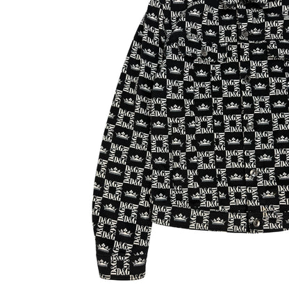 Dolce & Gabbana Jacke schwarz / weiß Gr. 50