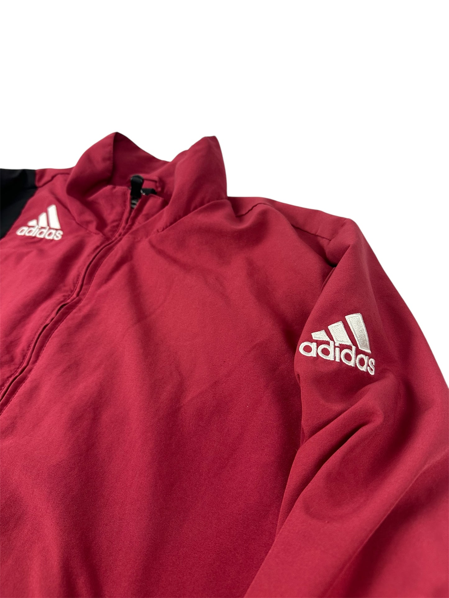 Vintage Adidas Tracksuit rot / schwarz M