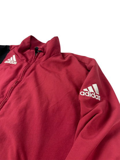 Vintage Adidas Tracksuit rot / schwarz M