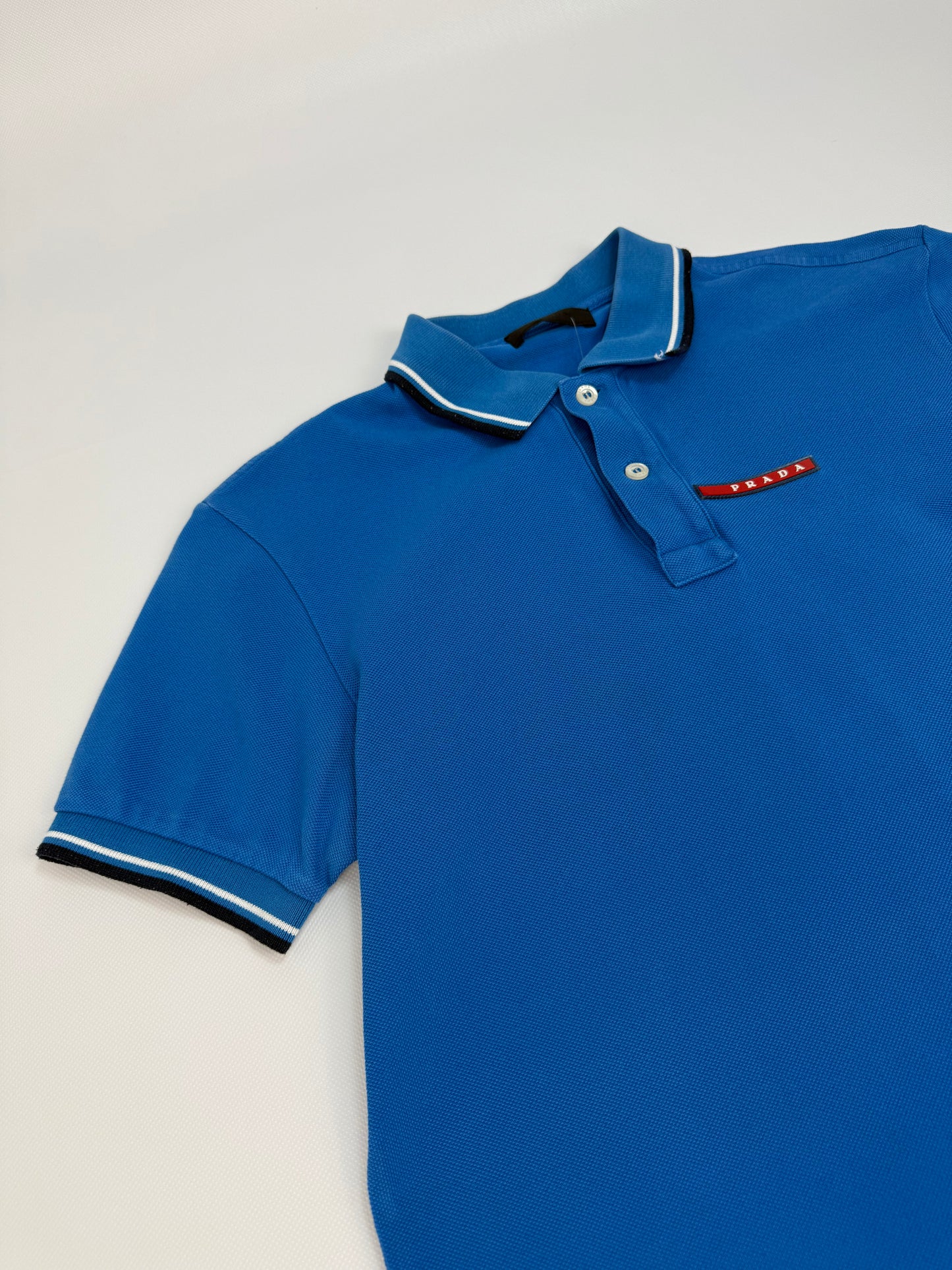 Prada Polohemd blau Gr. S