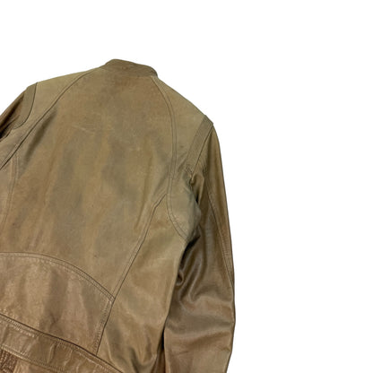 Vintage Just Cavalli Lederjacke braun Gr. 48