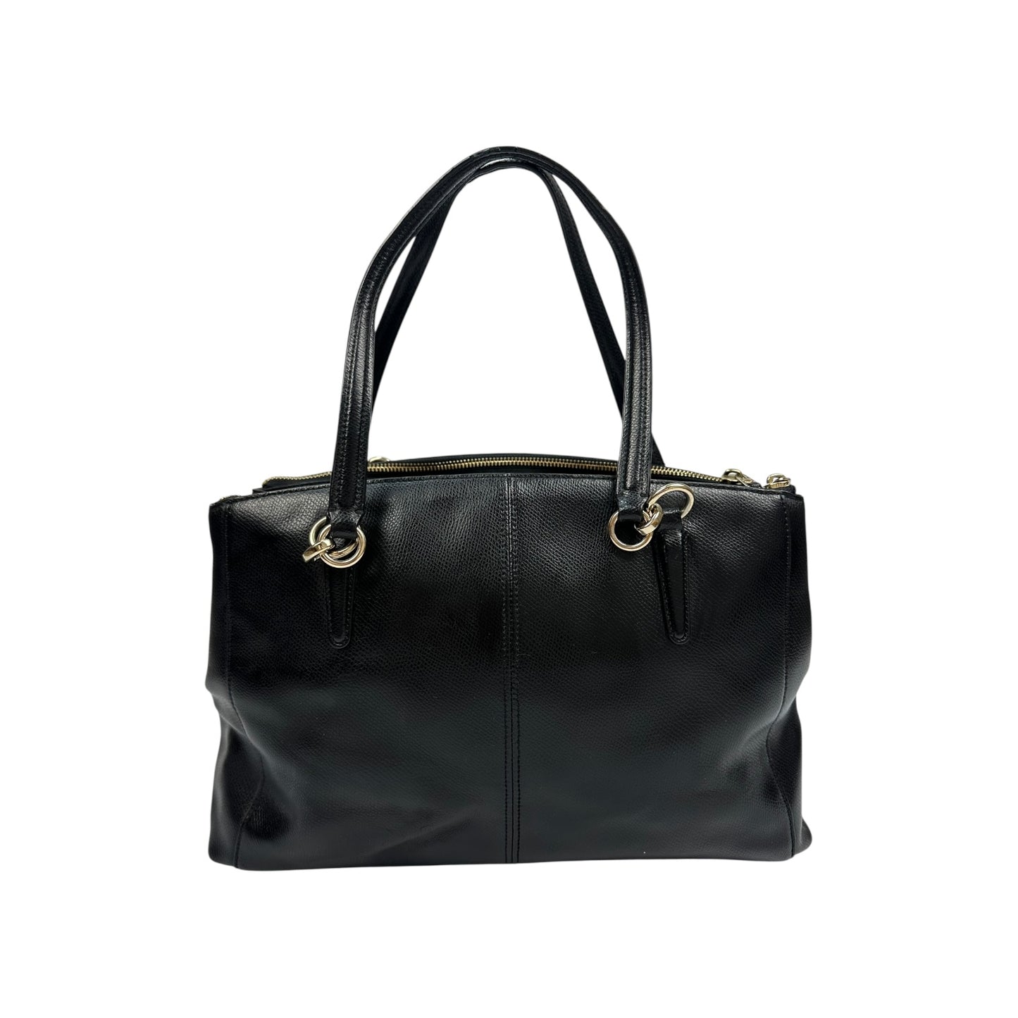 Coach Handtasche schwarz / gold