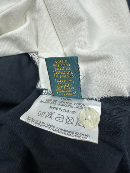 Vintage La Martina Polohemd schwarz/weiß XXL