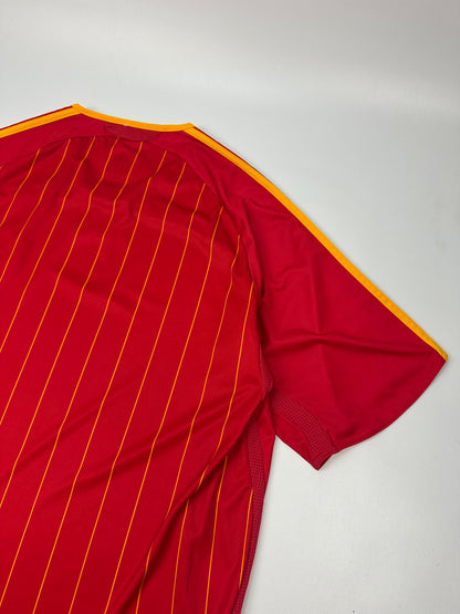 Vintage Adidas Spanien Fußballtrikot rot XL