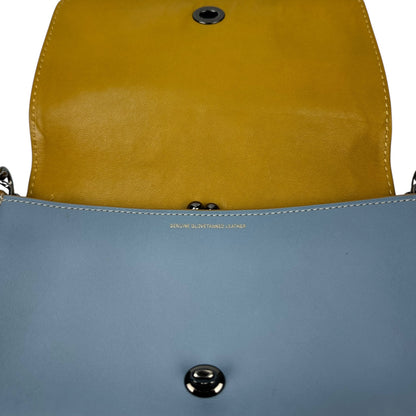 Vintage Coach Umhängetasche blau