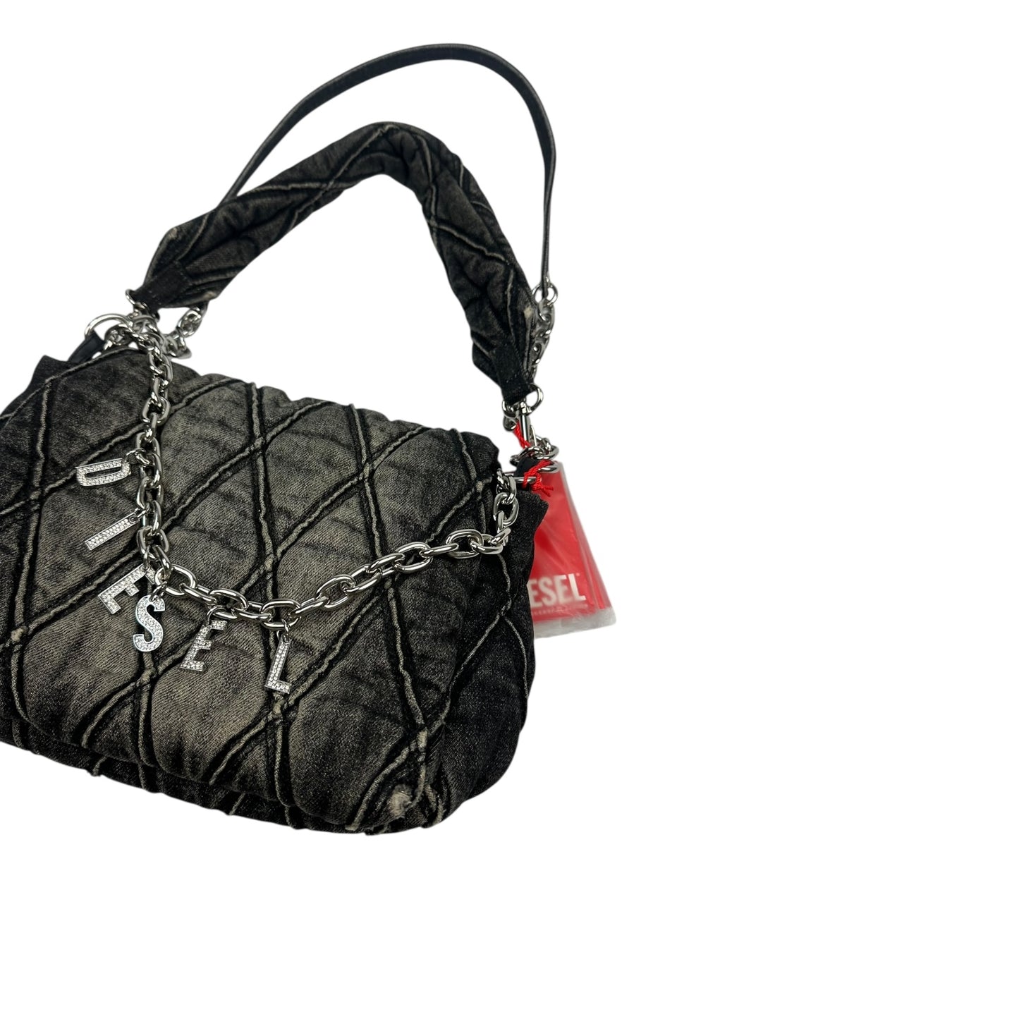Diesel Denim Handtasche dunkelgrau Neu