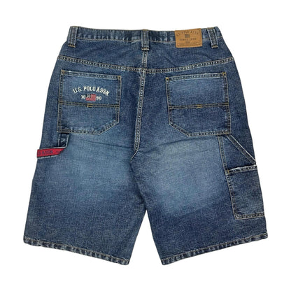 Vintage U.S POLO ASSN. Jorts/kurze Jeanshose blau Gr. 34