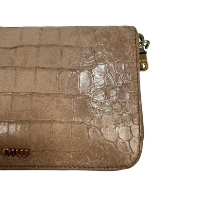 Vintage Miu Miu Portemonnaie rosa / Gold
