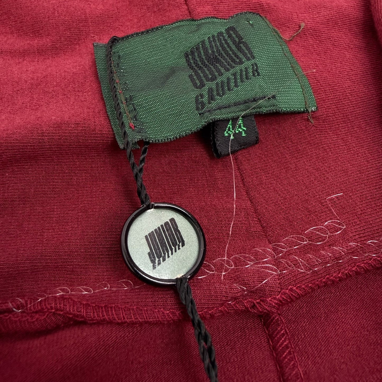 Vintage Junior Gaultier Oberteil rot Dead Stock Gr. 44