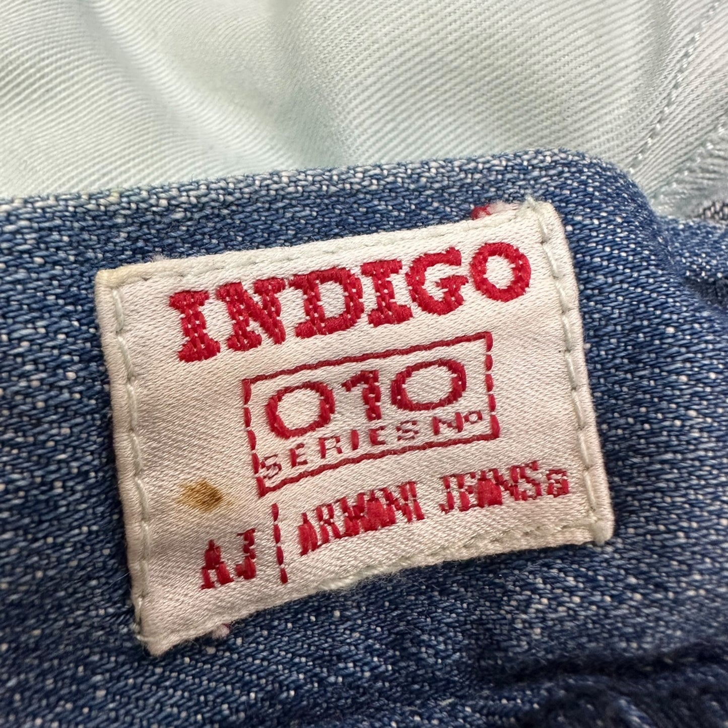 Vintage Armani Jeans Rock blau 46