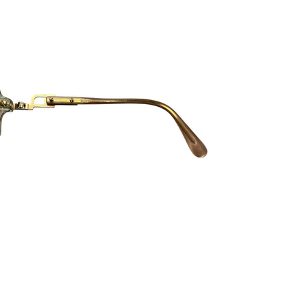 Vintage Cazal Sonnenbrilme braun