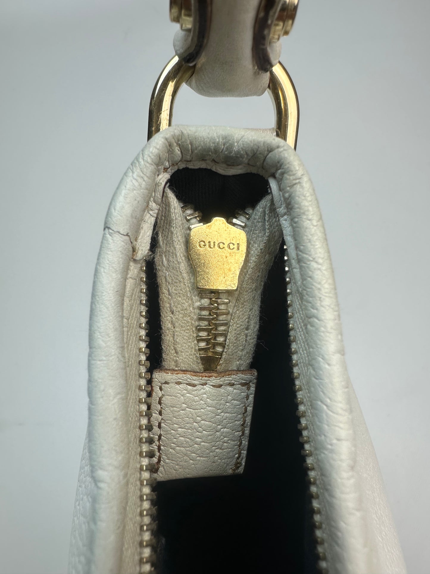 Gucci Abbey Purse Shoulder Bag  weiß