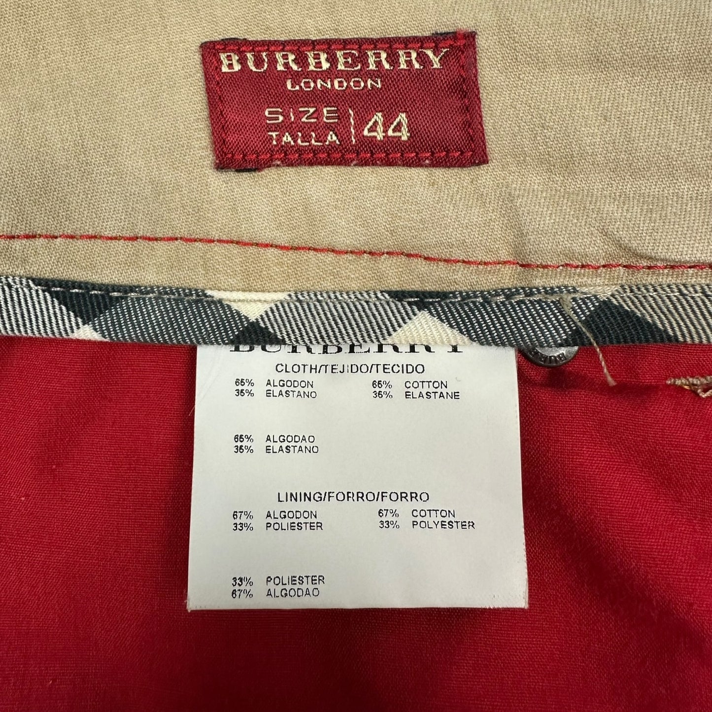 Burberry Jeansrock beige Damen 44