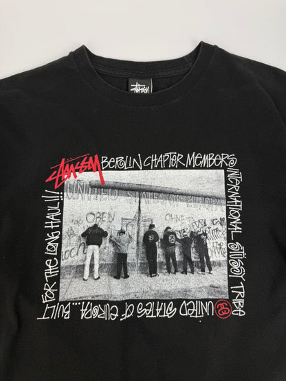 Stüssy T-Shirt schwarz Gr. M