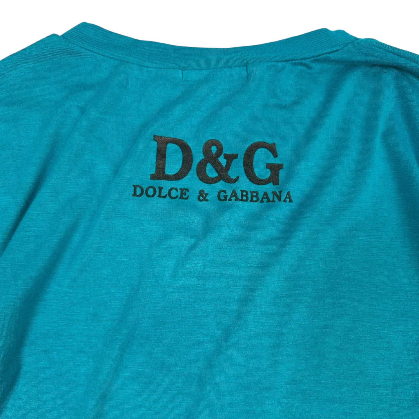 Vintage Dolce & Gabbana T-Shirt blau Damen S