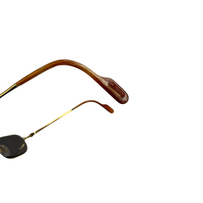 Vintage Cartier Sonnenbrille Gold