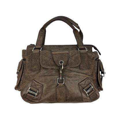 Vintage Christian Dior Rebelle Handtasche braun