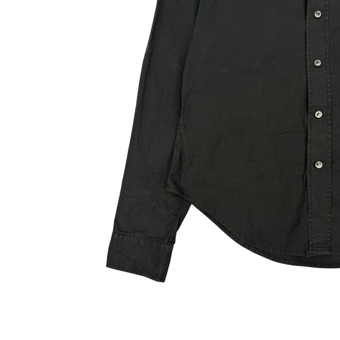 Vintage Jean Paul Gaultier Hemd schwarz Gr. Damen M