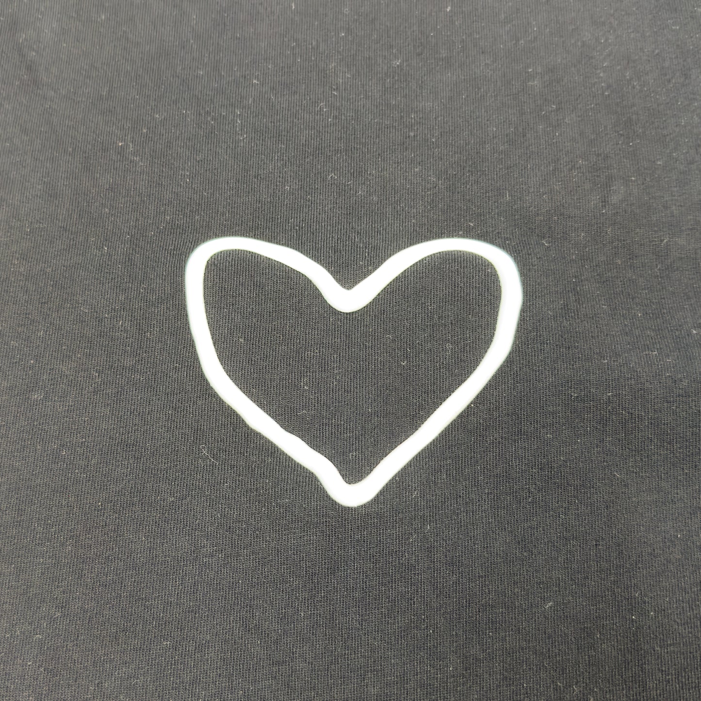 Balenciaga Heart T-Shirt schwarz L