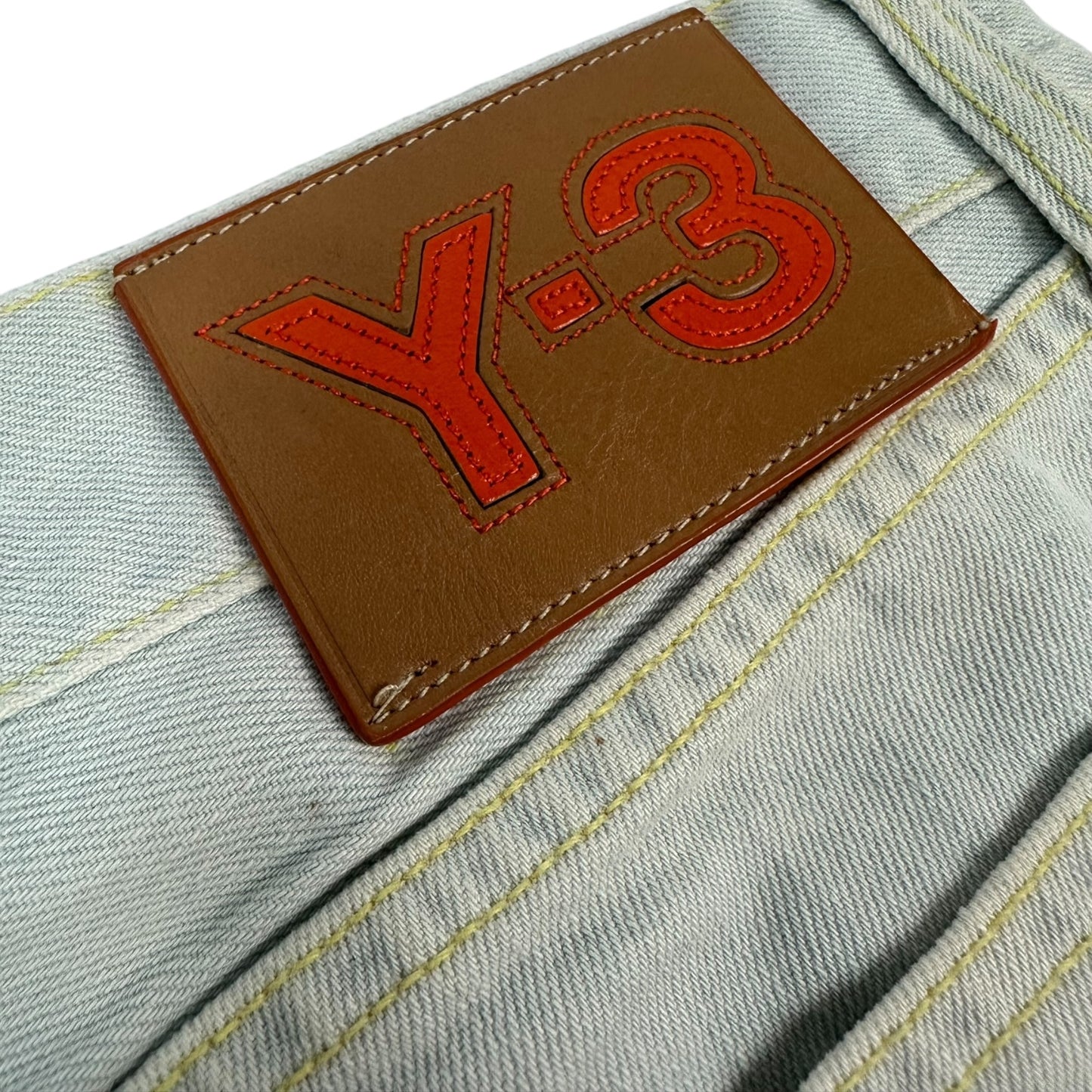 Vintage Yohji Yamamoto Y-3 Jeanshose hellblau 28