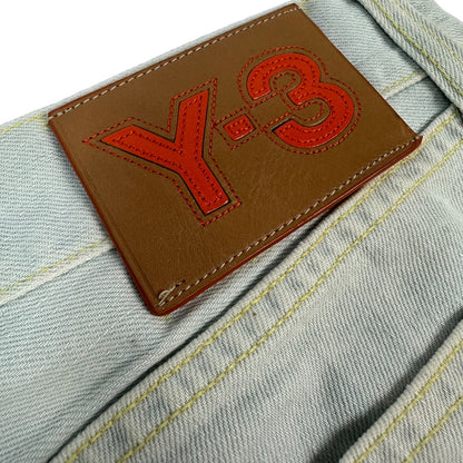 Vintage Yohji Yamamoto Y-3 Jeanshose hellblau 28