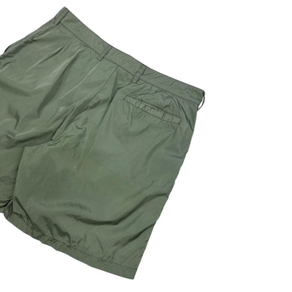 Vintage Prada Hose kurz hellgrün 48