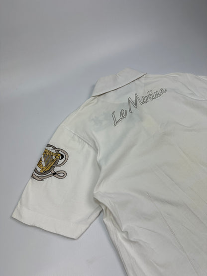 Vintage La Martina Polohemd weiß XXL