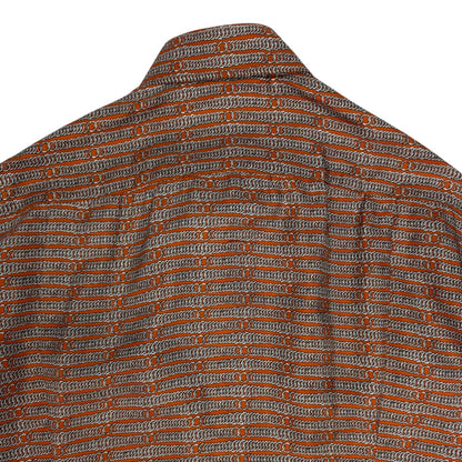 Vintage Hermes Hemd orange Gr. M