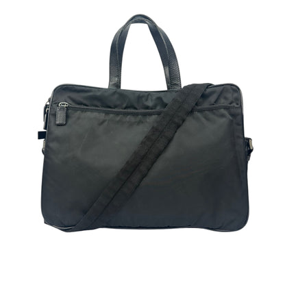 Prada Laptop- Umhängetasche schwarz