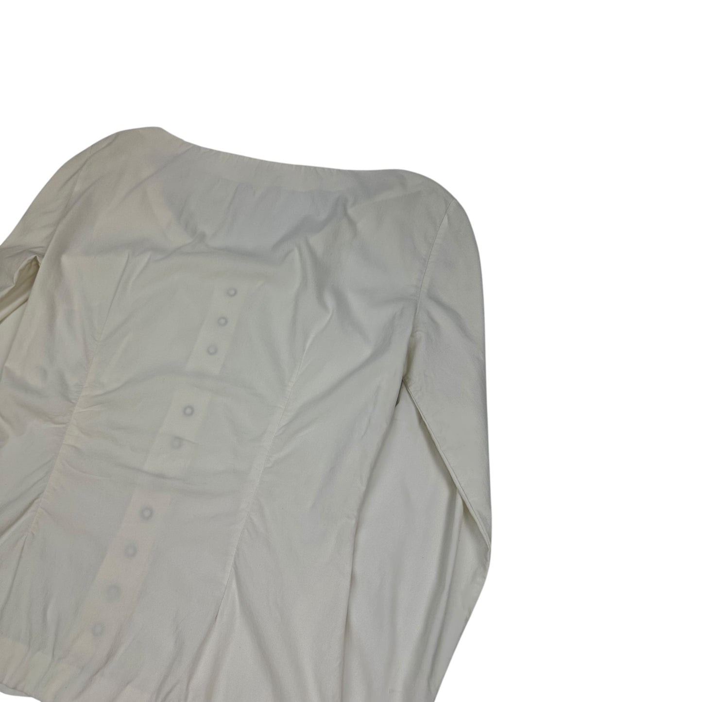 Vintage Dolce & Gabbana Bluse weiß Damen XL