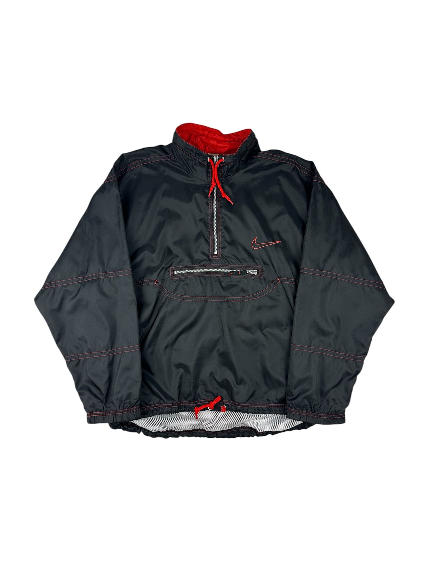 Vintage Nike Trackjacket schwarz M