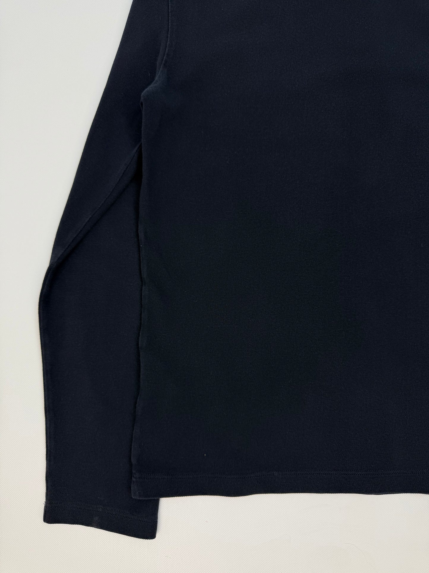 Fendi Polohemd Langarm dunkelblau / weiß Gr. M