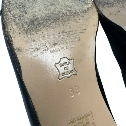 Vintage Pumps schwarz 39