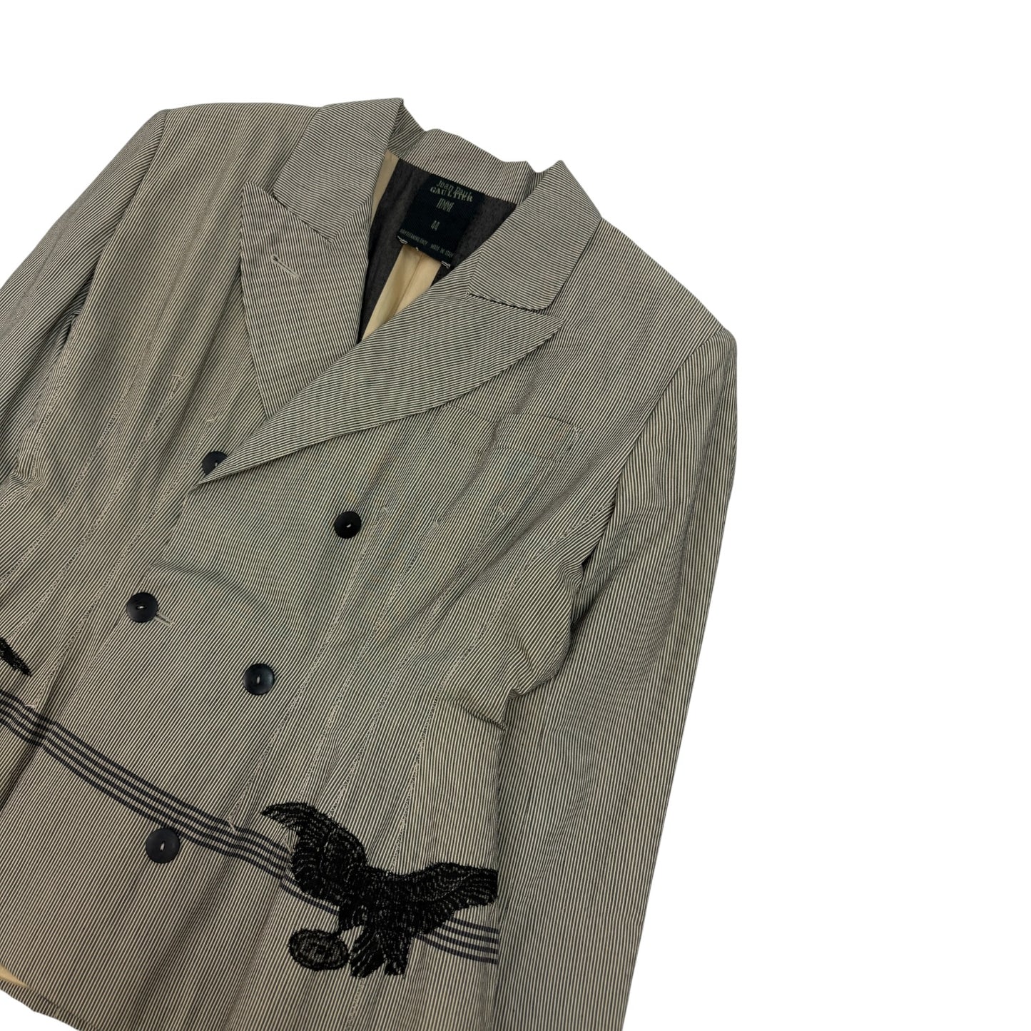 Vintage Jean Paul Gaultier Blazer braun Gr. Damen 44