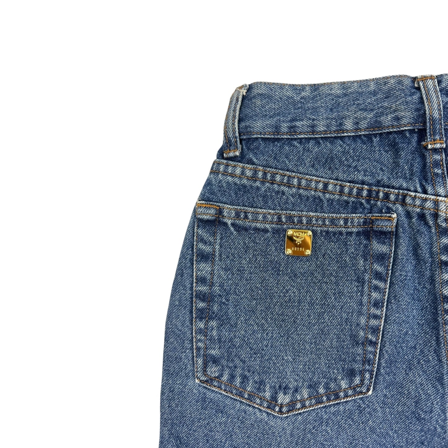 Vintage MCM Hot pants blau 27