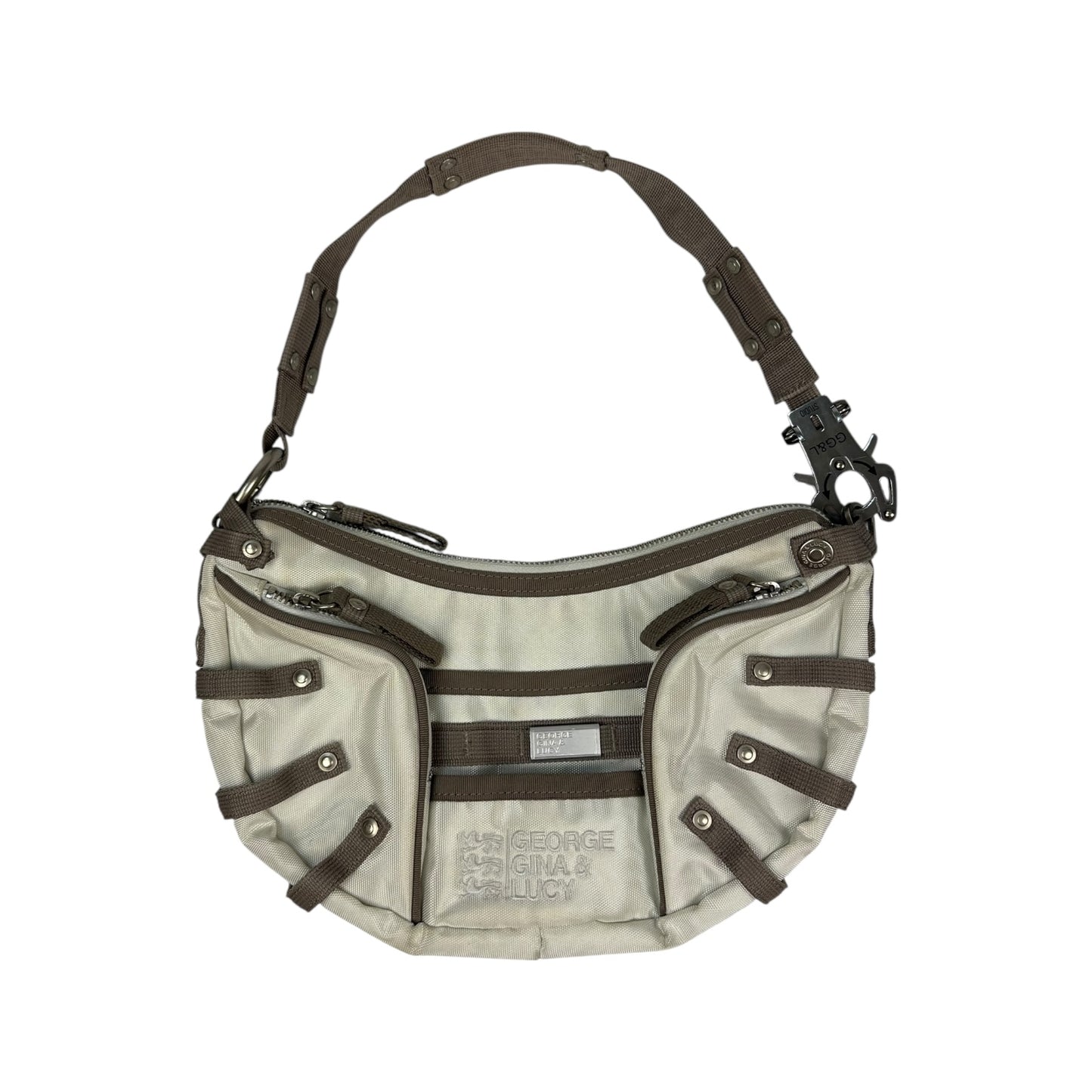 Vintage GG&L Imyours Handtasche weiß