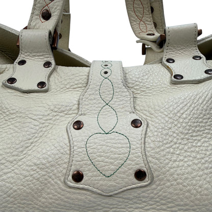 Vintage Mulberry Handtasche beige
