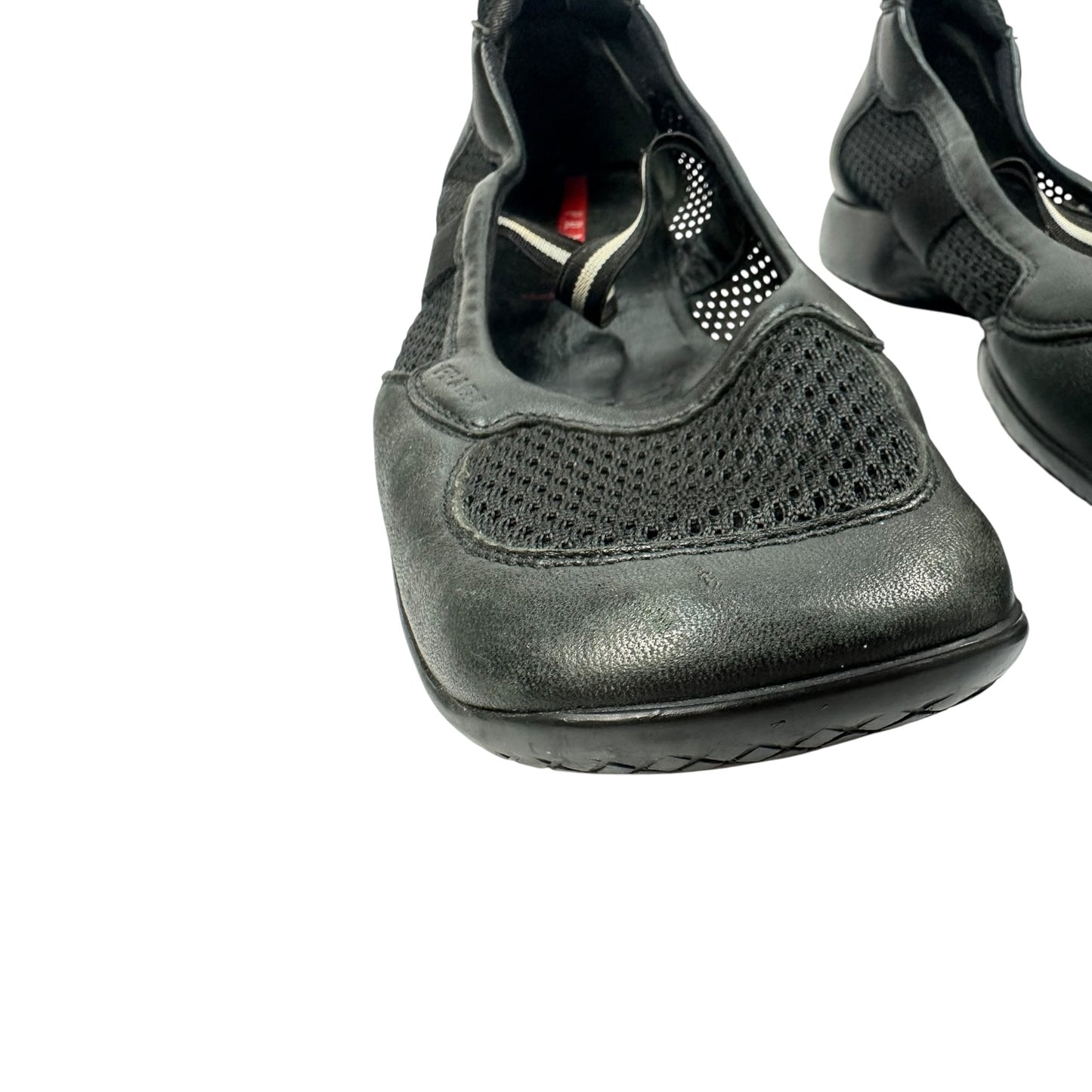 Vintage Prada Sandalen schwarz 39,5