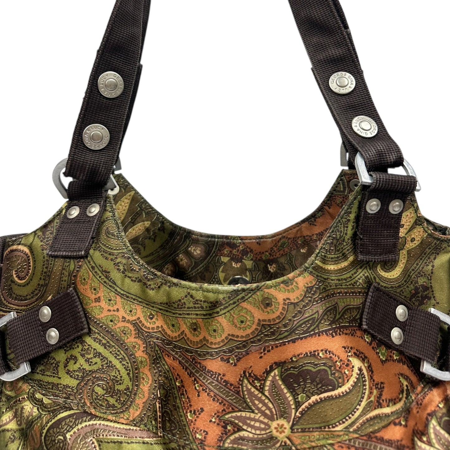 Vintage GG&L Handtasche grün