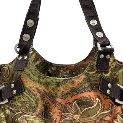Vintage GG&L Handtasche grün